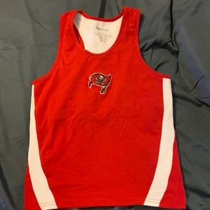 Tampa Bay Bucs fitted racer back tank top